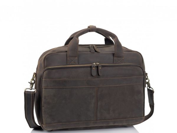 

Мужская кожаная сумка для ноутбука Tiding Bag t0033DB