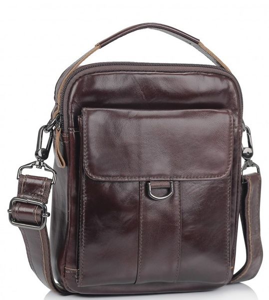 

Мужская кожаная сумка через плечо Tiding Bag N2-8013DB
