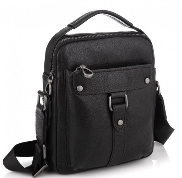 

Мужская кожаная сумка через плечо Tiding Bag SM8-8935-4A