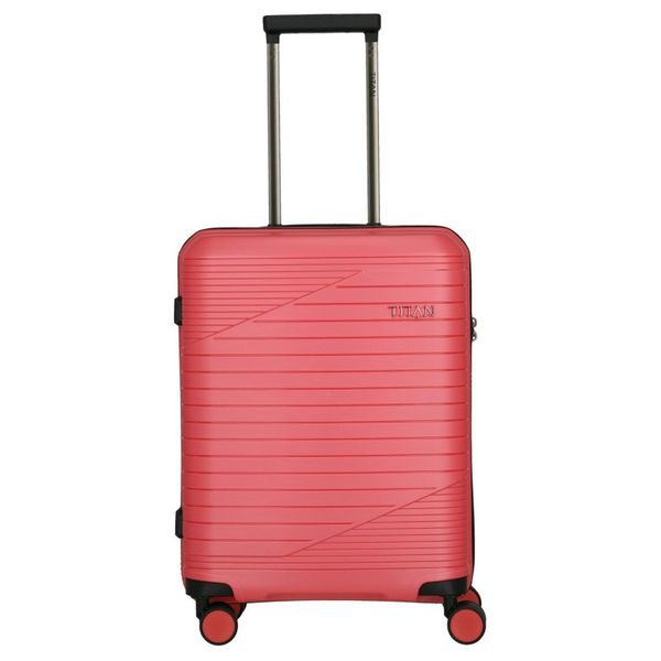 

Чемодан Titan 39x55x20 см TRANSPORT/Pink Metallic S Ti852406-17