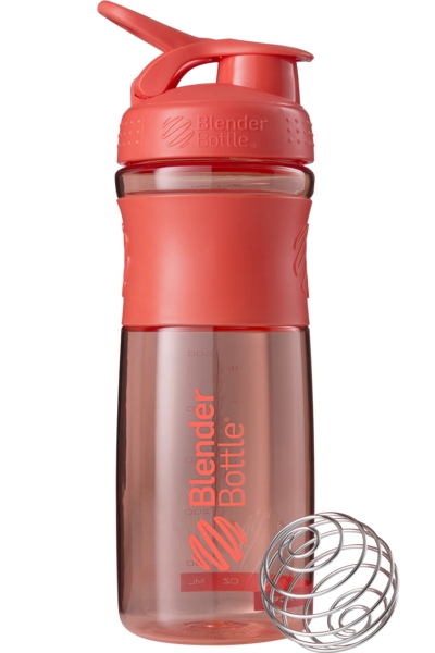 

Бутылка-шейкер спортивная Blender Bottle SportMixer 820 мл Coral (R144871)