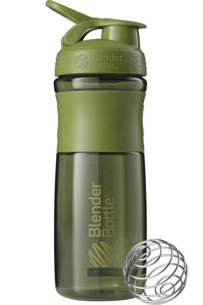 

Бутылка-шейкер спортивная Blender Bottle SportMixer 820 мл Moss Green (R144849)