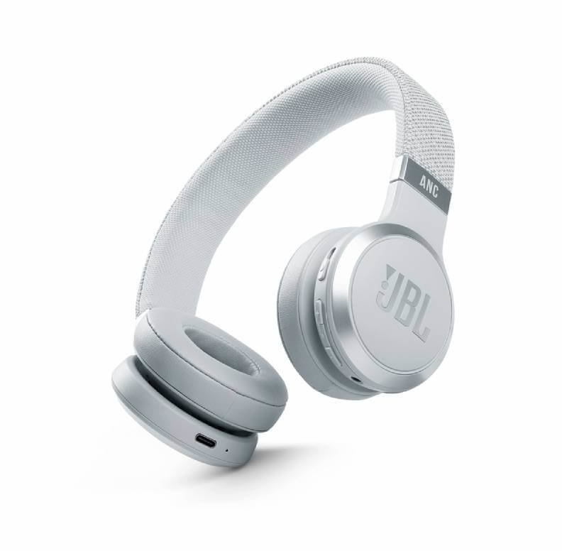 

Наушники JBL Live 460NC White (JBLLIVE460NCWHT) 210 г белый