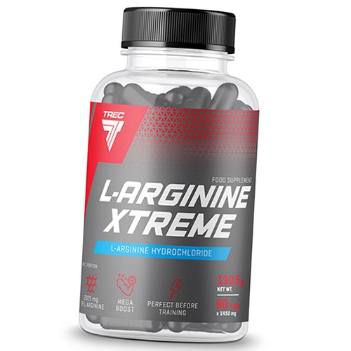 

Аргинин гидрохлорид, L-Arginine Extreme, Trec Nutrition 90капс (27101009)