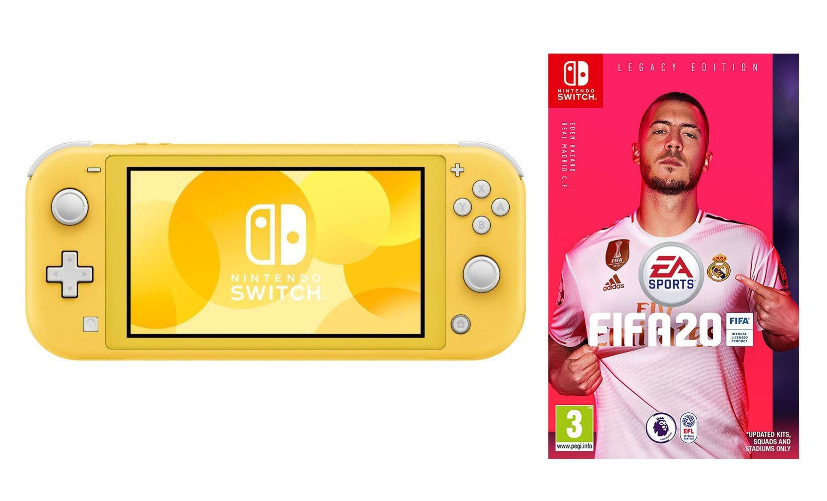 

Nintendo Switch Lite Yellow + FIFA 20