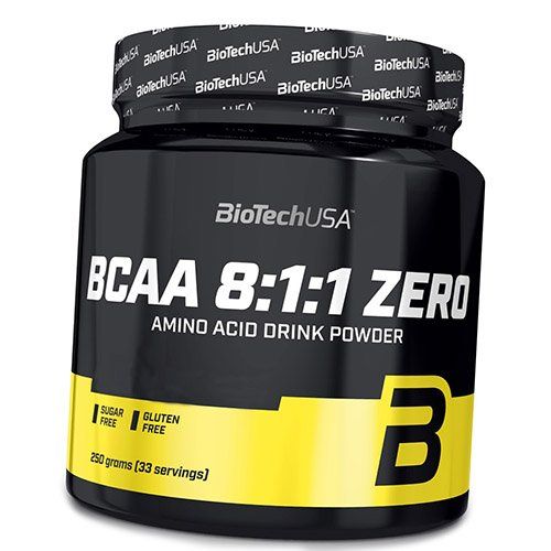 

Аминокислоты, BCAA 8:1:1 Zero, BioTech (USA) 250г Холодный чай с персиком (28084011)