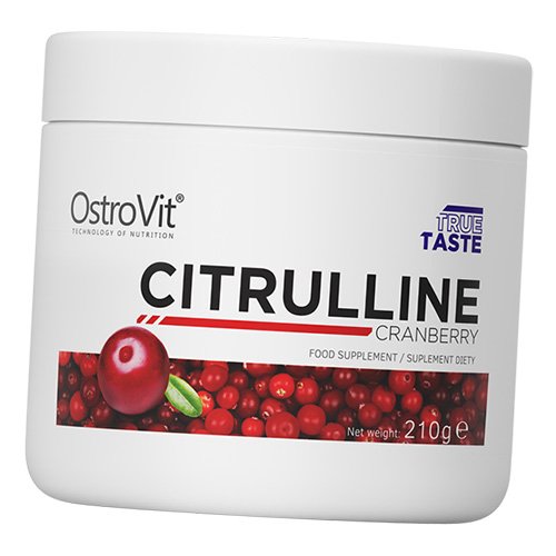 

Цитруллин, Citrulline, Ostrovit 210г Клюква (27250008)
