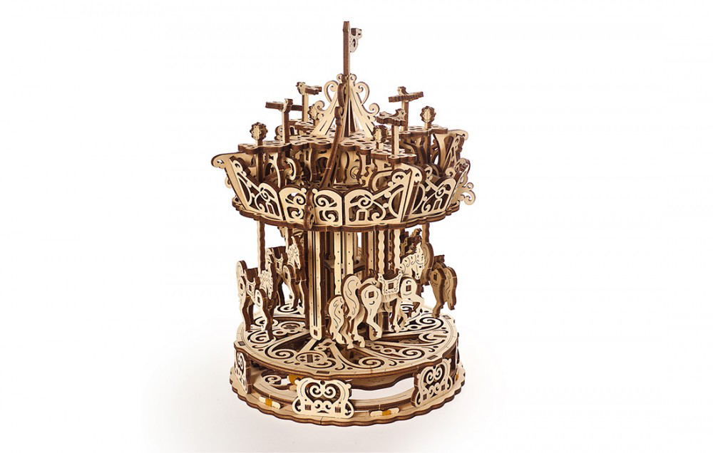 

Механические 3D пазлы UGEARS - «Карусель»