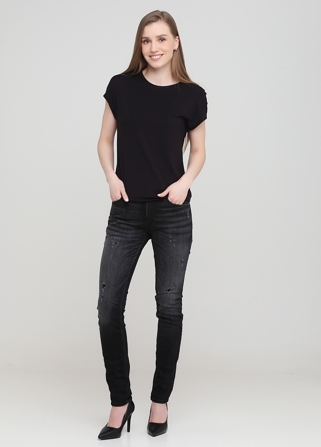 

Джинсы Jack & Jones 28/30 Черный smix04400151