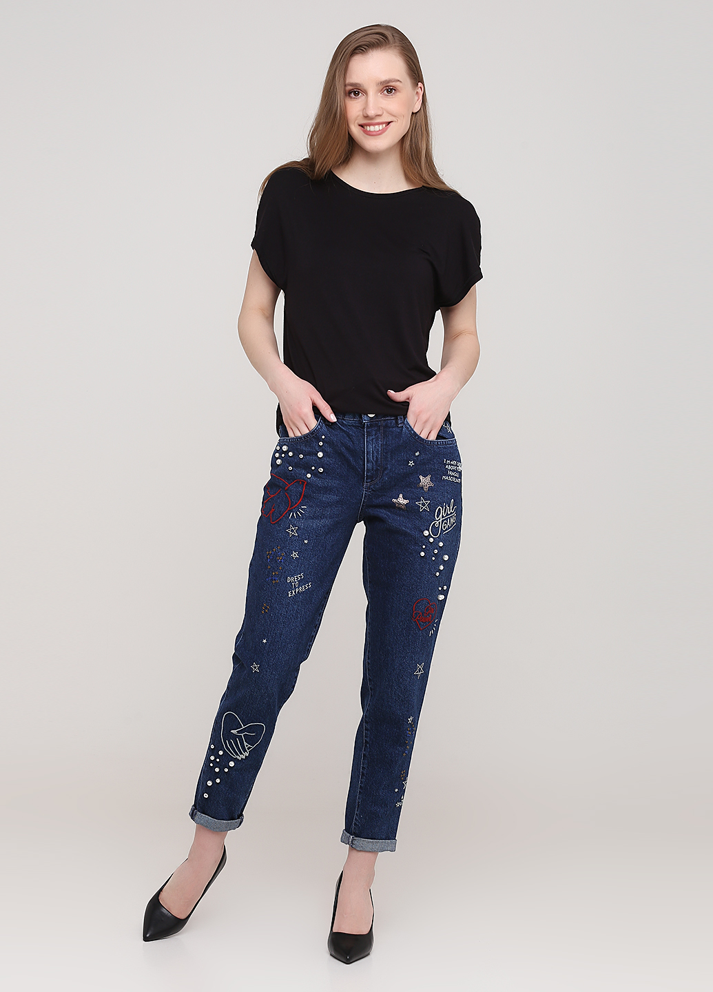 

Джинсы Naf Naf 34 Синий smix04400464