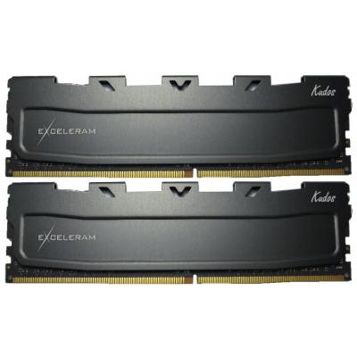 

Модуль памяти для компьютера DDR4 16GB (2x8GB) 2400 MHz Black Kudos eXceleram (EKBLACK4162414AD)