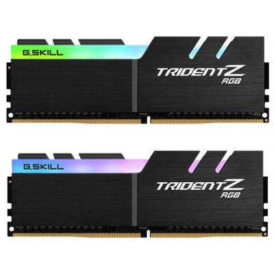 

Модуль памяти для компьютера DDR4 32GB (2x16GB) 3000 MHz Trident Z RGB G.Skill (F4-3000C16D-32GTZR)