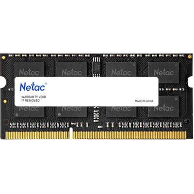 

Модуль памяти для ноутбука SoDIMM DDR3L 8GB 1600 MHz Netac (NTBSD3N16SP-08)