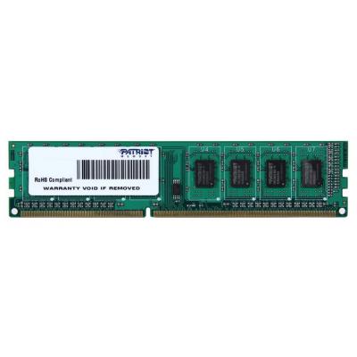 

Модуль памяти для компьютера DDR3 4GB 1600 MHz Patriot (PSD34G160081)