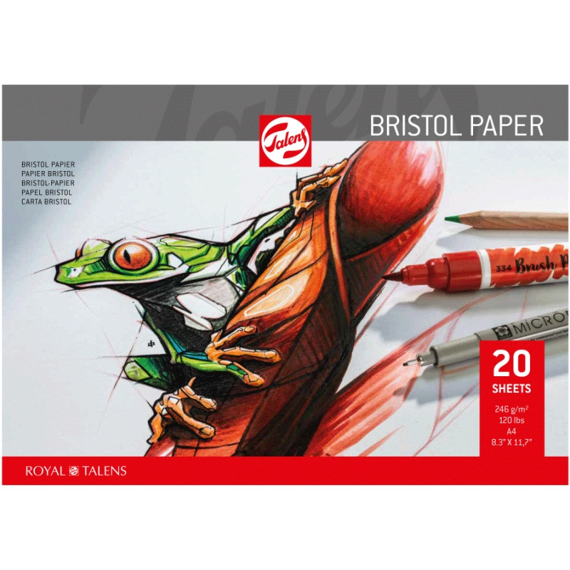 

Склейка для графики Royal Talens BRISTOL 20л. 246г/м2 (8712079451912)
