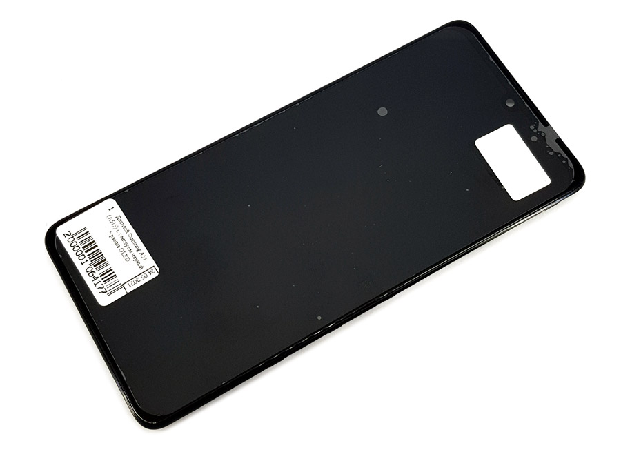 

Дисплей Samsung A51 (A515) с сенсором черный + рамка OLED High Copy