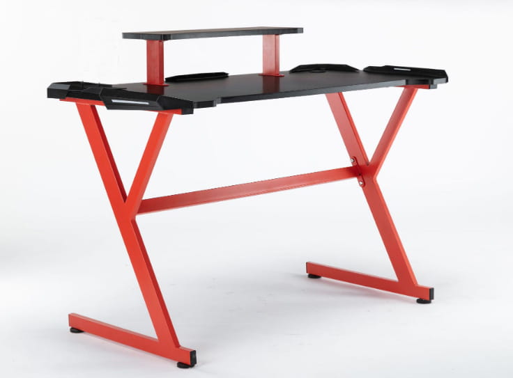 

Компьютерный Игровой Геймерский Стол для Геймера Razor Flame Red