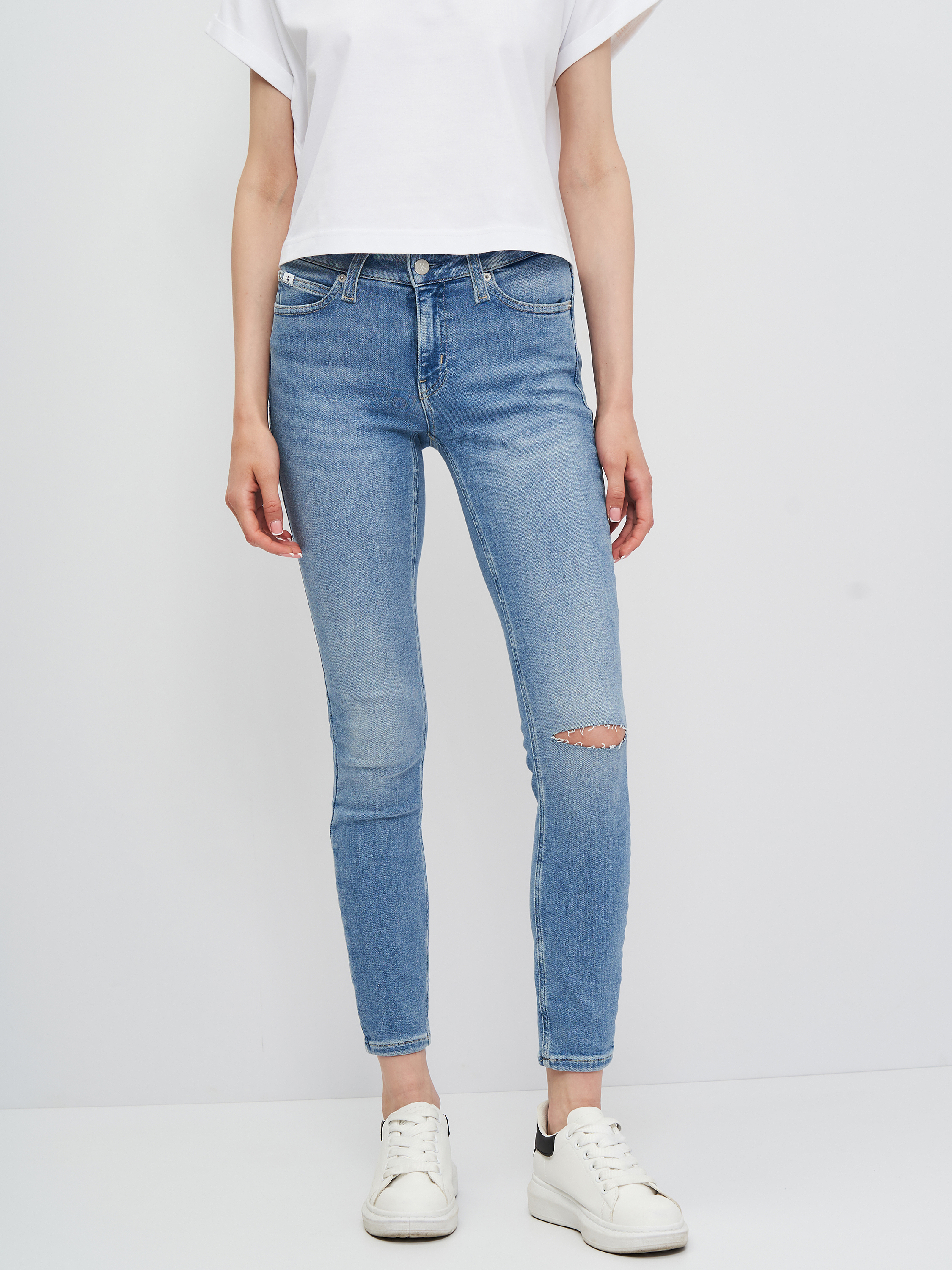 

Джинсы Calvin Klein Jeans Mid Rise Skinny Ankle J20J216462-1A4  Denim Medium, Джинсы Calvin Klein Jeans Mid Rise Skinny Ankle J20J216462-1A4 27 Denim Medium