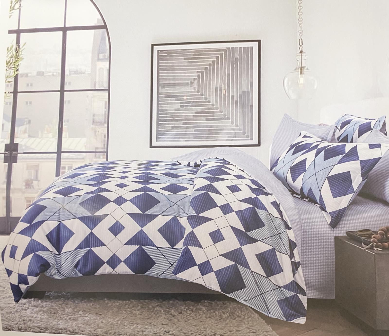 

Комплект постільної білизни Шем Royal satin 180Х220 різнокольоровий 11