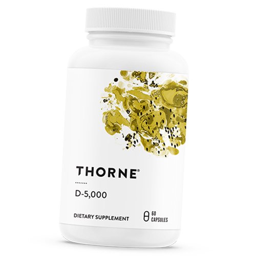 

Витамин Д3, Vitamin D-5000, Thorne Research 60капс (36357057)