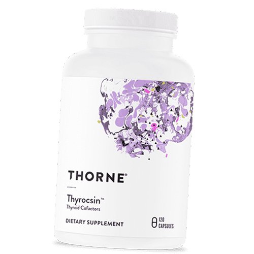 

Поддержка щитовидной железы, Thyrocsin, Thorne Research 120капс (36357044)