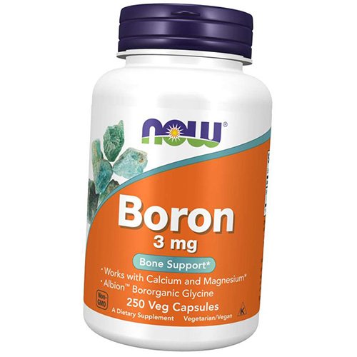 

Бор, Boron 3, Now Foods 250вегкапс (36128087)