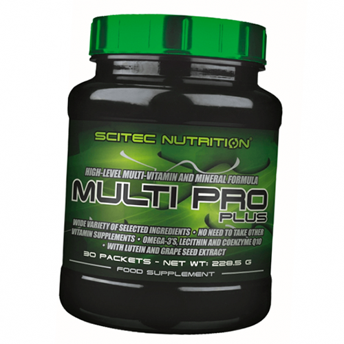 

Витамины для спортсменов, Multi Pro Plus, Scitec Nutrition 30пакетов (36087010)