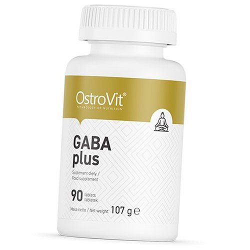 

ГАМК, Гамма-аминомасляная кислота, Gaba Plus, Ostrovit 90таб (72250004)