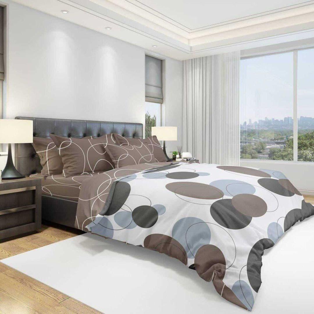 

Комплект постельного белья Qili Home Textile Сатин №S1017 Двуспальный 180х210 разноцветный