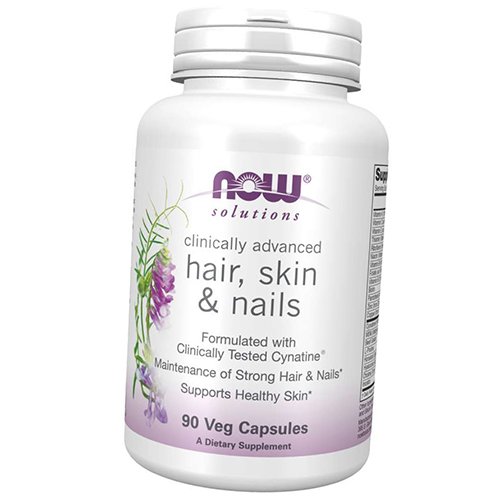 

Витамины для волос, кожи и ногтей, Hair, Skin & Nails, Now Foods 90вегкапс (36128269)