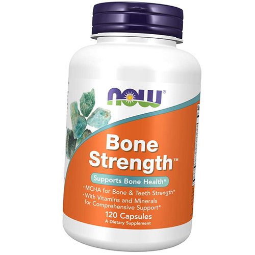 

Поддержка здоровья костей, Bone Strength, Now Foods 120капс (36128356)