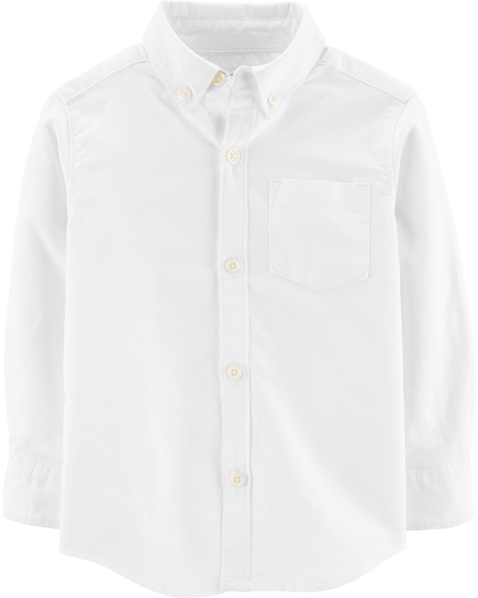 

Сорочка Біла з довгим рукавом Carters 4 т (99-105 см)