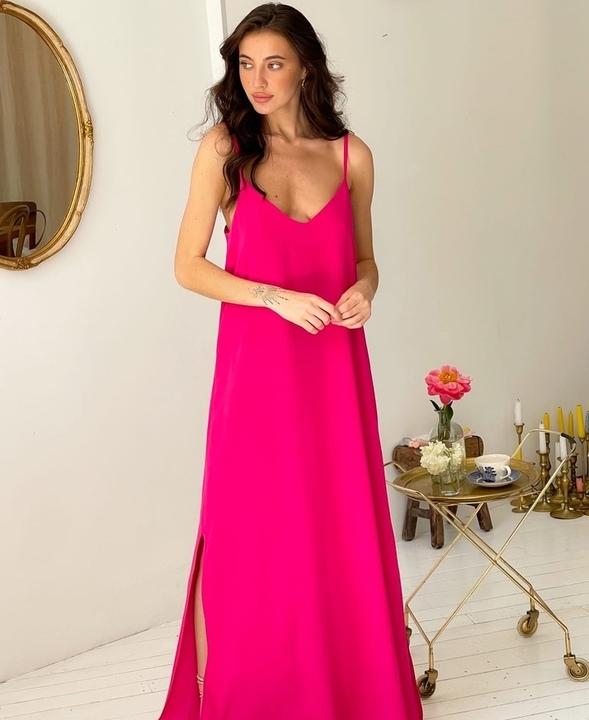 

Платье G&M k-81970 44 Размер цвет малиновый