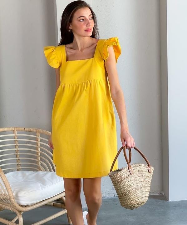 

Платье G&M k-81963 - Размер цвет желтый, Платье G&M k-81963 44-46 Размер цвет желтый