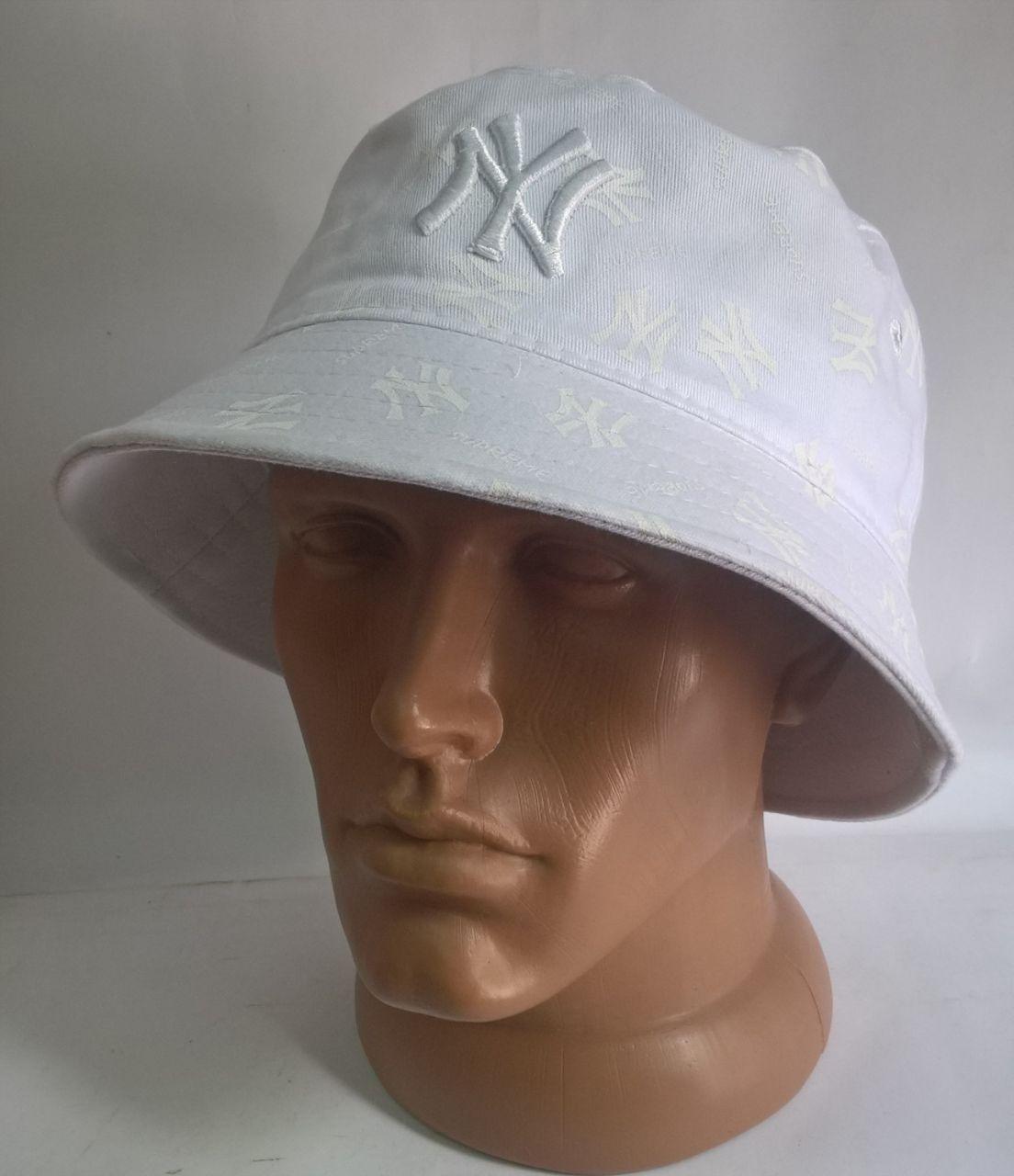 

Панама брендовая летняя с принтом (NY) New York Белый CARE INSTRUCTION Турция Размер 60