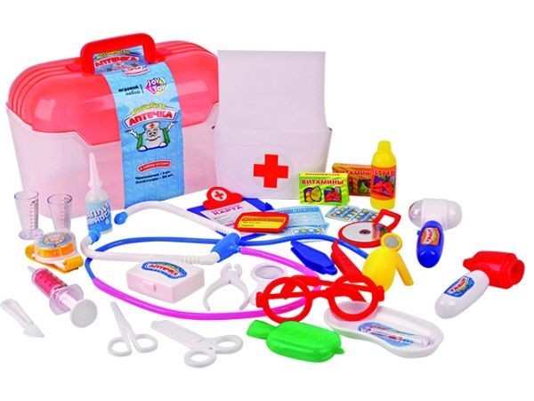 

Доктор Детский набор доктора волшебная аптечка Joy Toy Разноцветный 2552