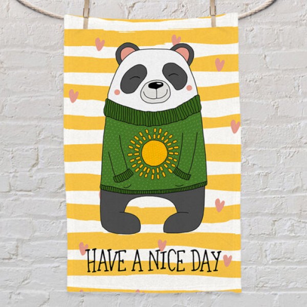 

Полотенце маленькое с принтом Have a nice day Present маленькое полотенце с принтом 80х50 см