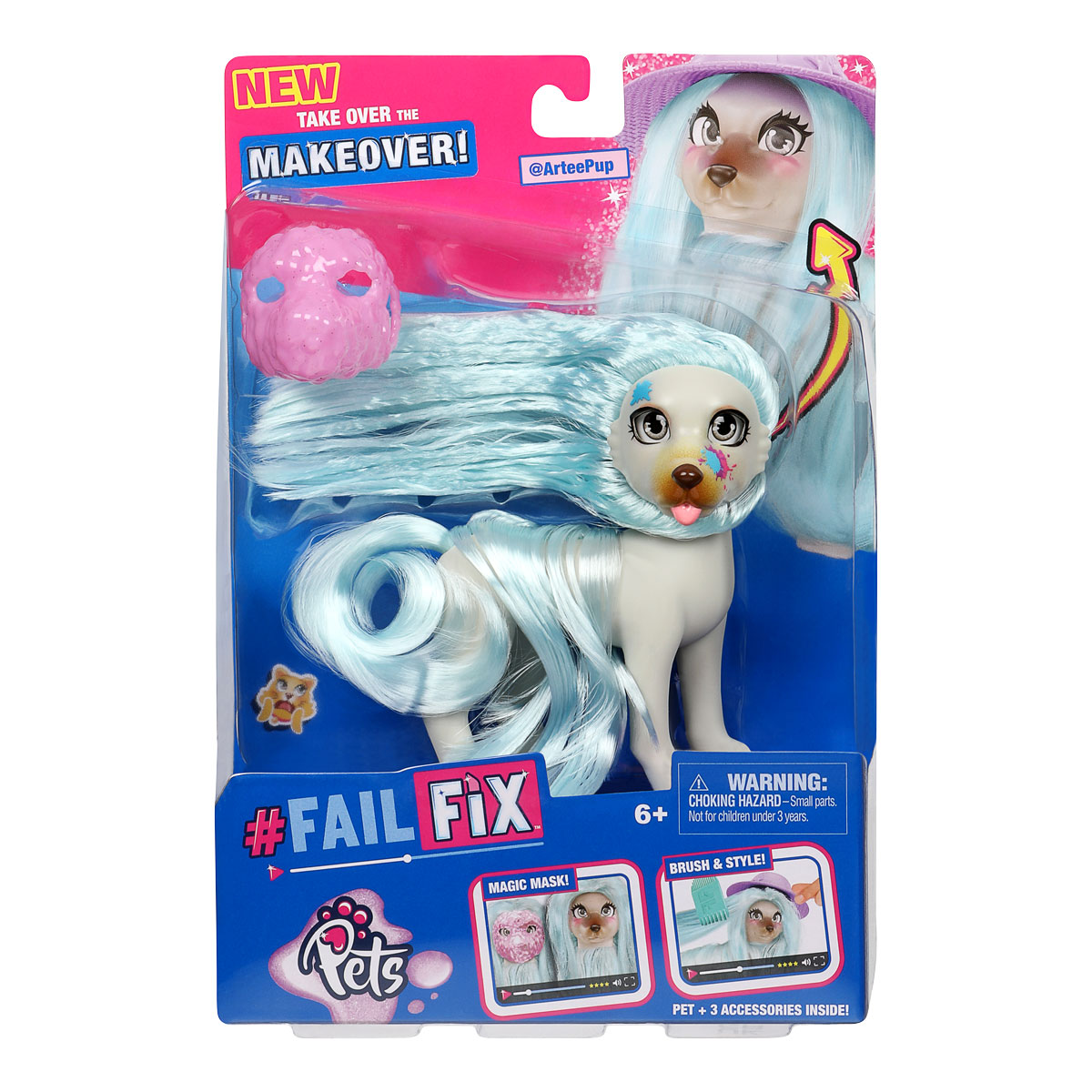 

Игровой набор с питомцем FAILFIX серии "TOTAL Makeover" - ЩЕНОК АРТИ 12820
