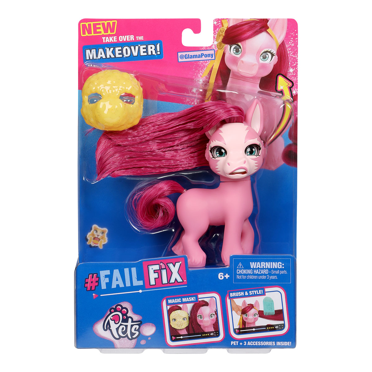 

Игровой набор с питомцем FAILFIX серии "TOTAL Makeover" - ГЛАМУРНЫЙ ПОНИ 12818