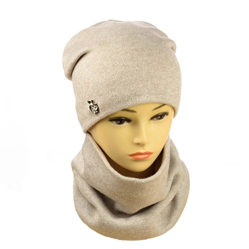 

Женский набор из премиум ангоры Шапка + Снуд STD Ukriane  Бежевый, Женский набор из премиум ангоры Шапка + Снуд STD Ukriane one-size Бежевый