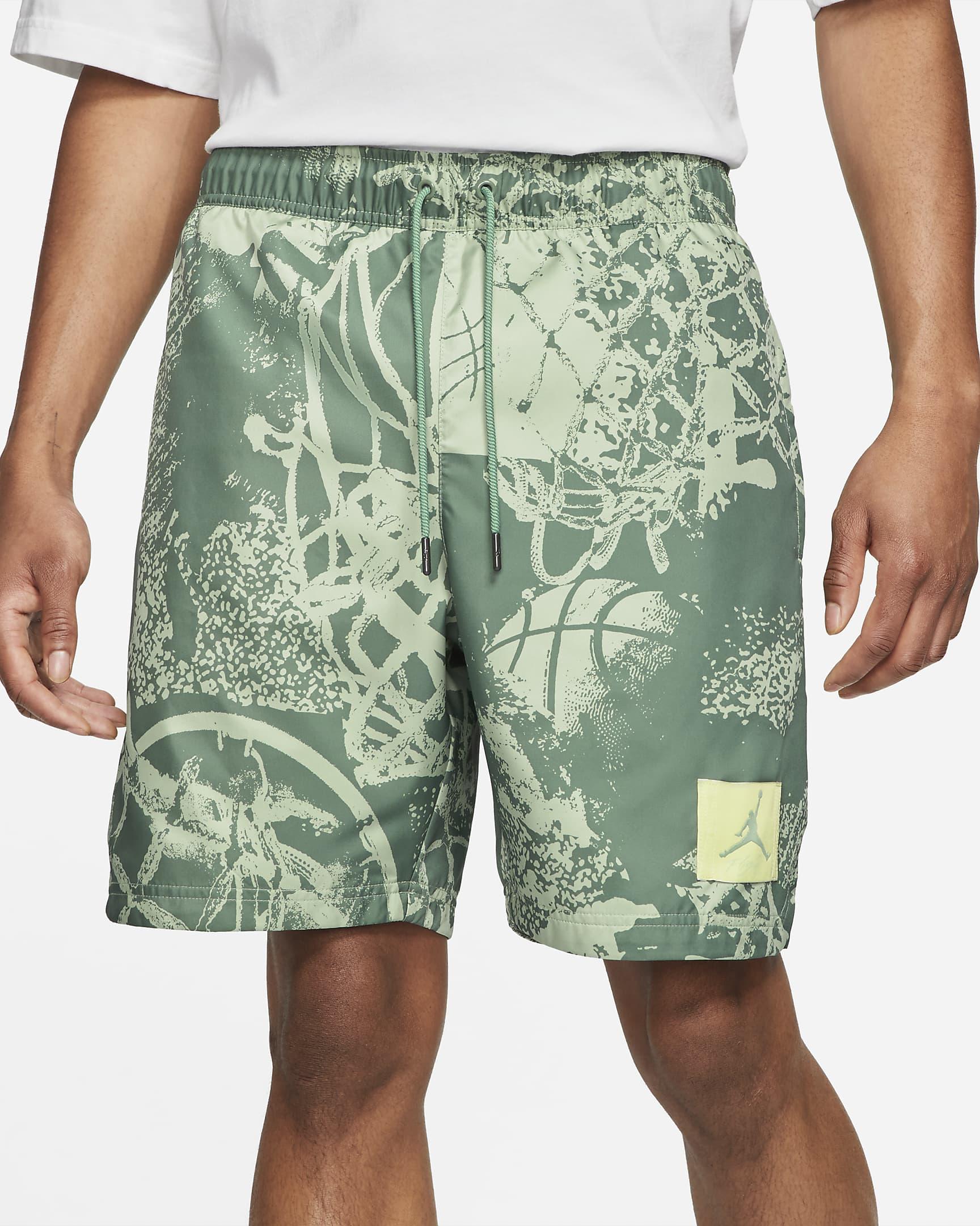 

Мужские Купальные Шорты Jordan Flight Men's Printed Poolside Shorts(CZ4749-006)  Зеленый, Мужские Купальные Шорты Jordan Flight Men's Printed Poolside Shorts(CZ4749-006) XL Зеленый