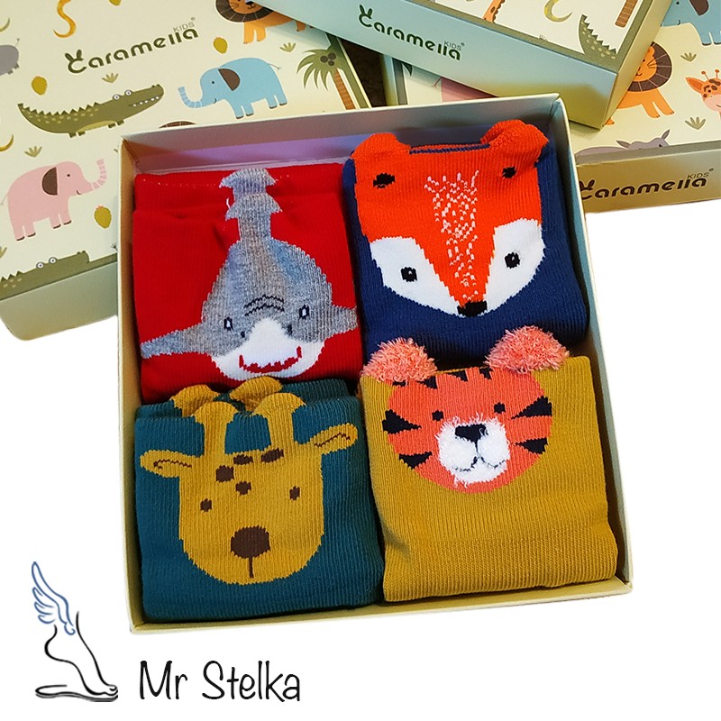 

Набор детских носков Caramella "Cartoon Animals", 7-9года (- см), CA-43 B №3, Набор детских носков Caramella "Cartoon Animals", 7-9года (18-20 см), CA-43 B №3
