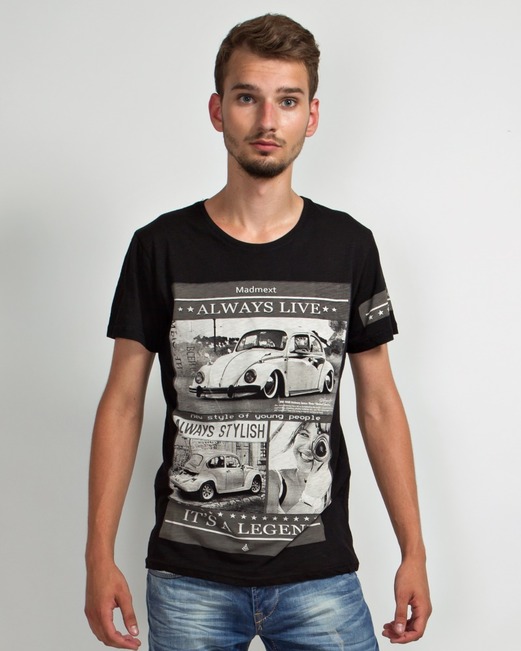 

Футболка Madmext 0972 XXL чорний
