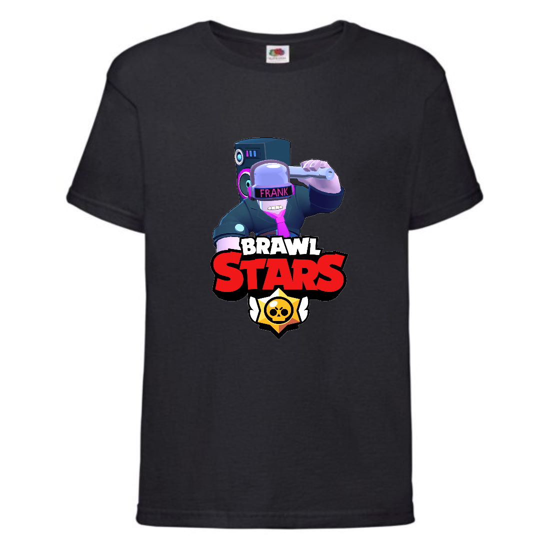 

Футболка детская Brawl Stars DJ Frank (Бравл Старс Фрэнк Диджей) черная 116 см