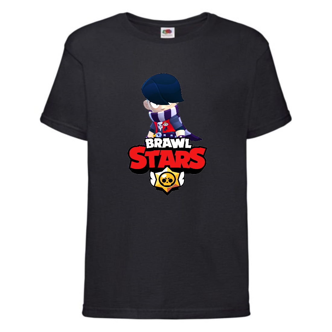 

Футболка детская Brawl Stars Edgar 2 (Бравл Старс Эдгар 2) черная 128 см
