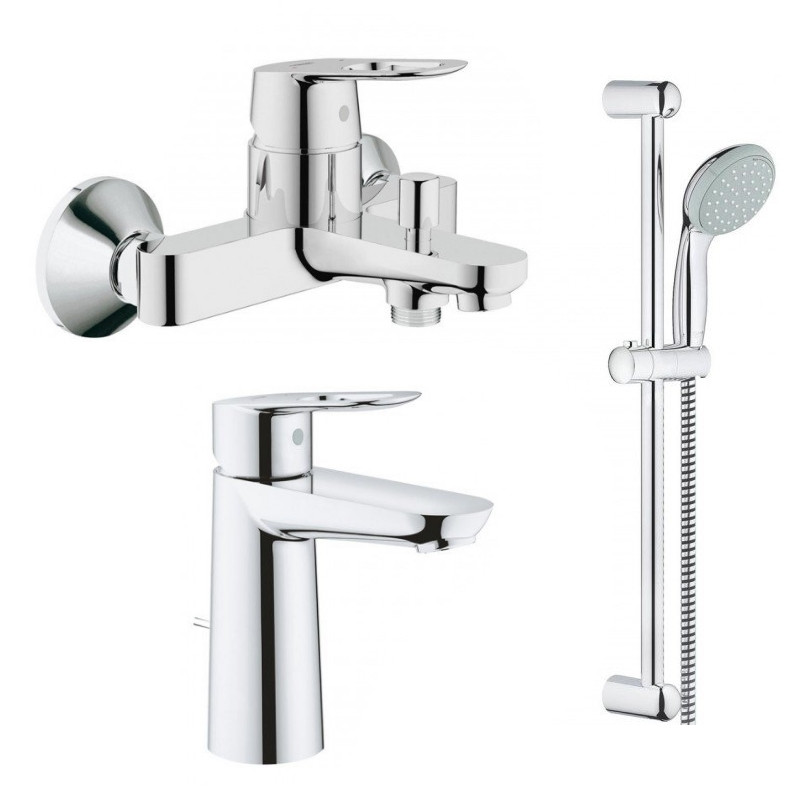 

Набор смесителей для ванны Grohe Bauloop 23762000+23603000+27598001