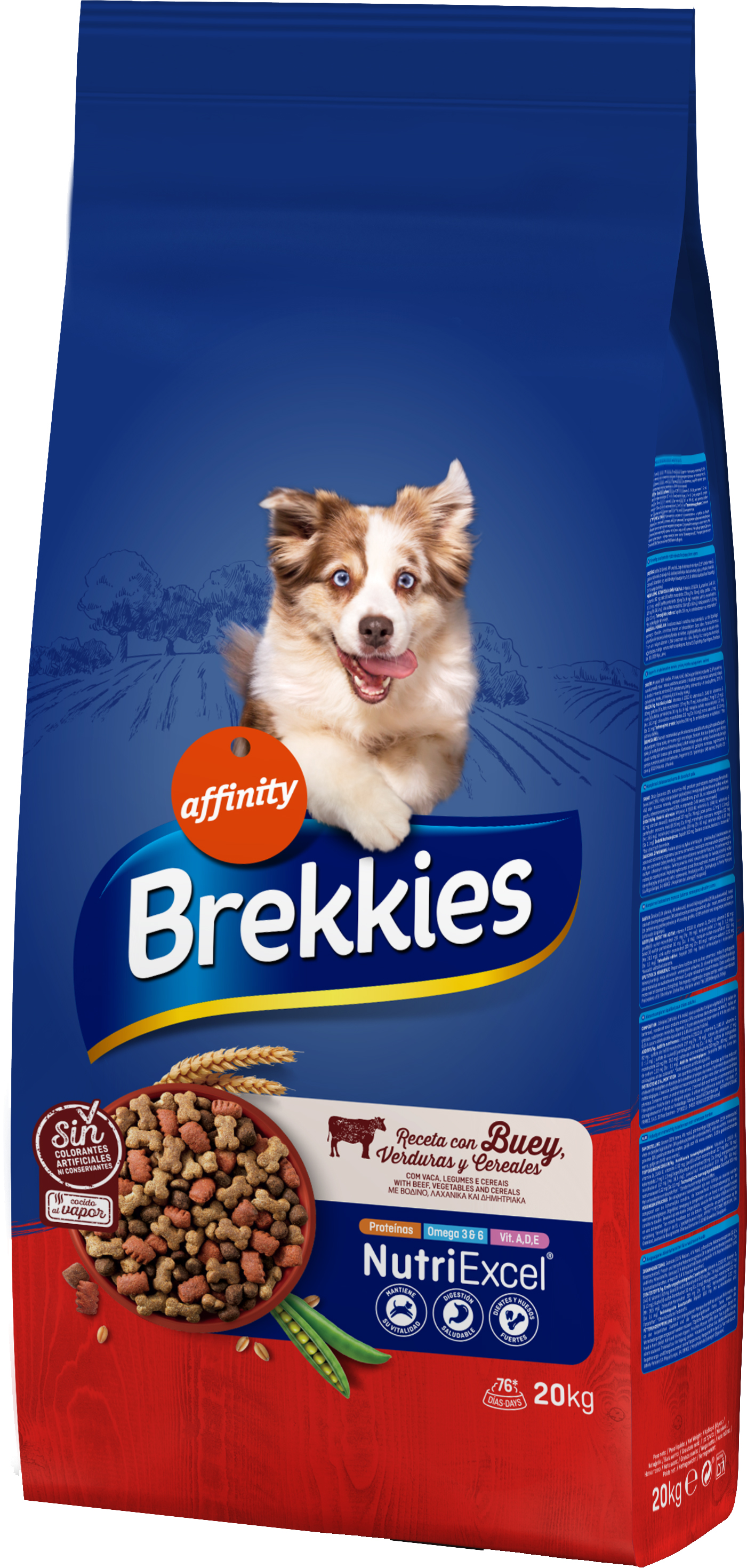 Акция на Сухой корм Brekkies Dog Beef для собак всех пород с говядиной 20 кг (8410650854700) от Rozetka UA
