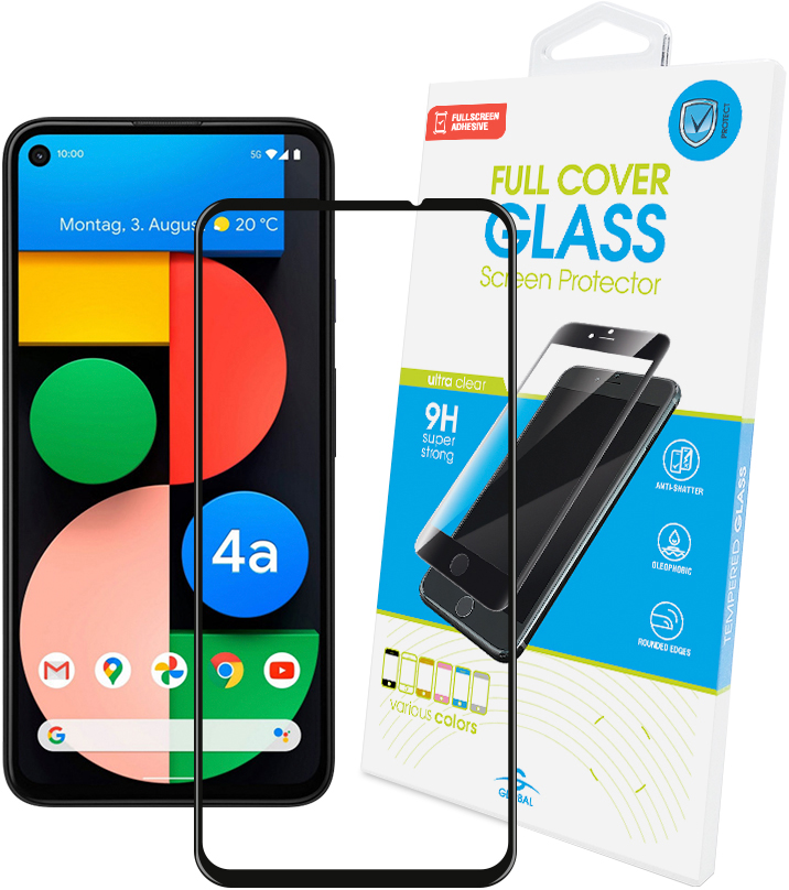 

Защитное стекло Global Full Glue для Google Pixel 4A Black