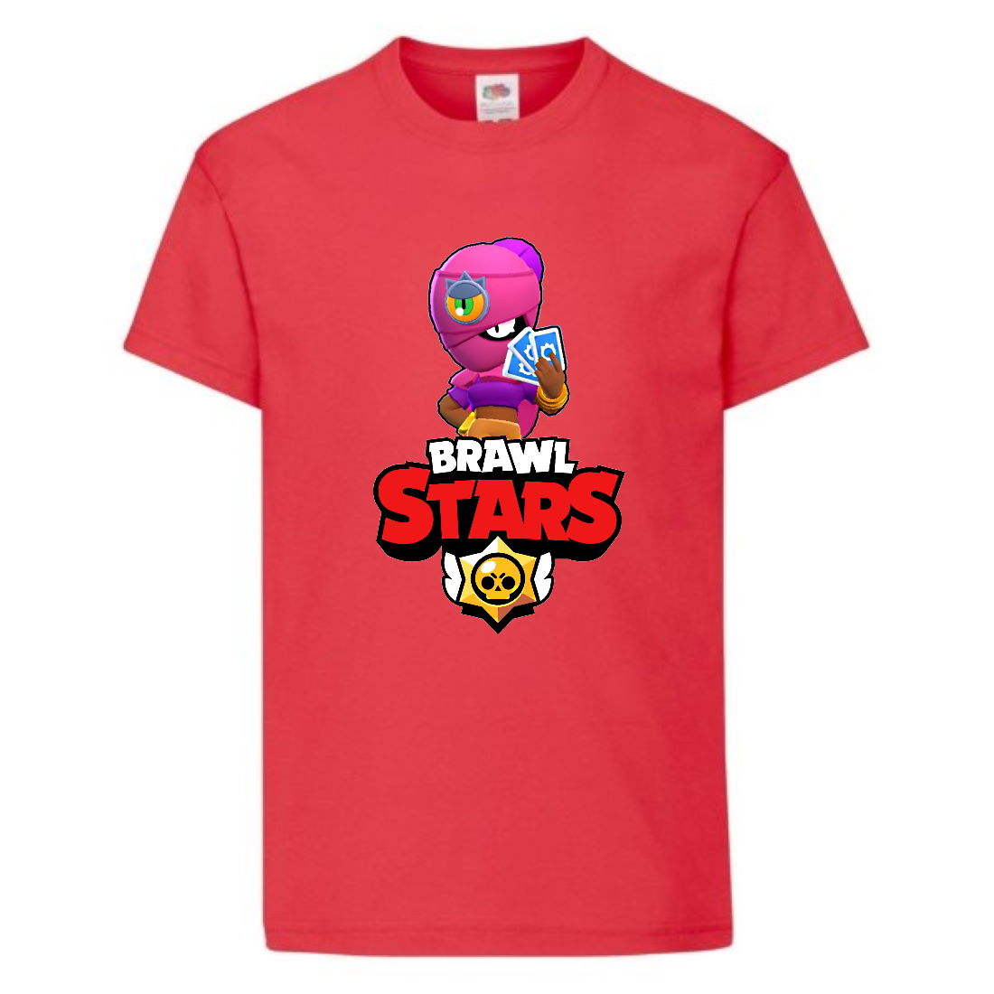 

Футболка детская Brawl Stars Tara (Бравл Старс Тара) красная 128 см