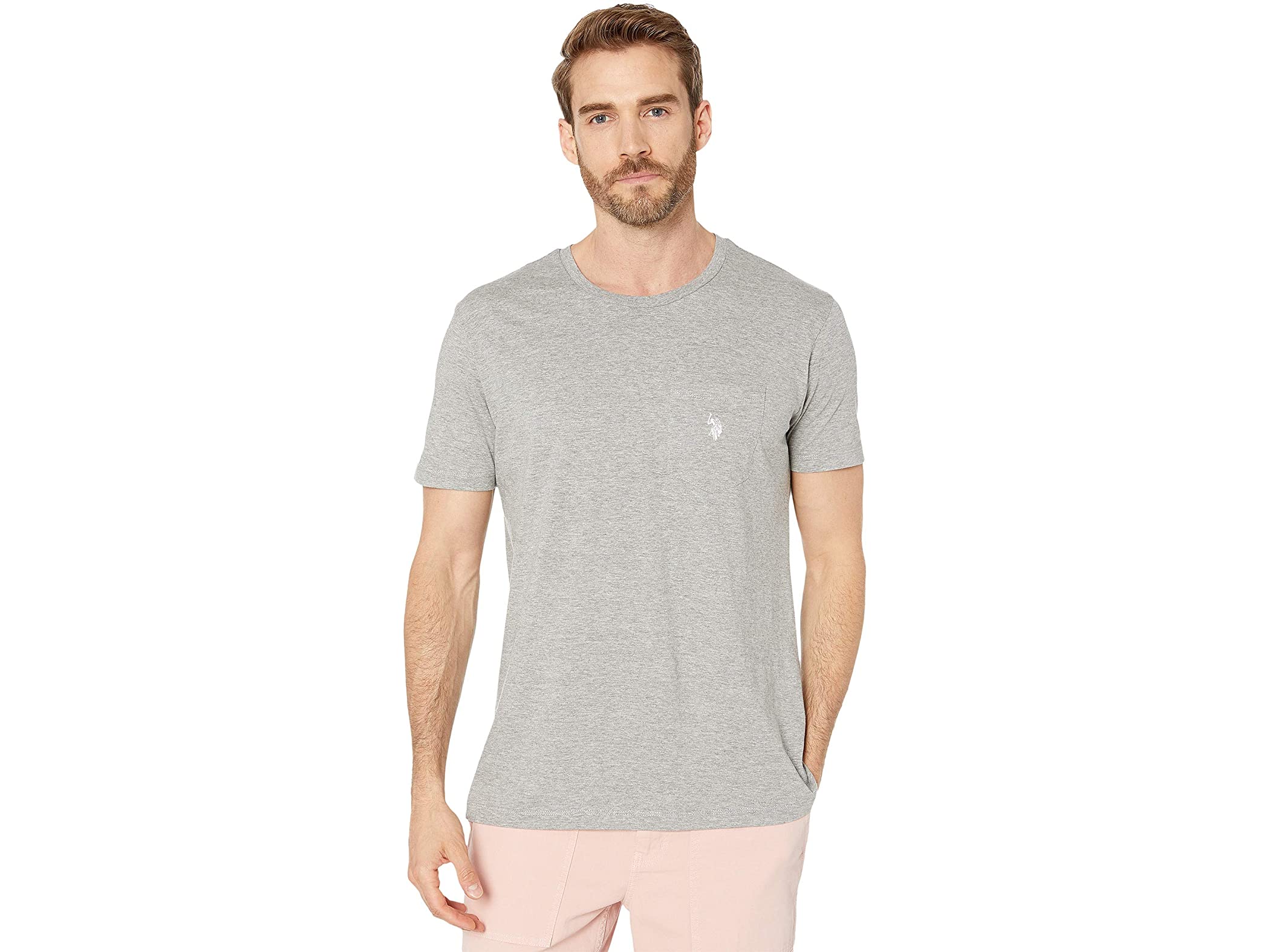 

Футболка U.S. Polo ASSN.  Серая 07701761, Футболка U.S. Polo ASSN. XL Серая 07701761